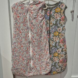 Floral Baby Sleep Sacks